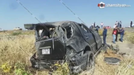 Mercedes ML-ը մի քանի պտույտ շրջվել է ու հայտնվել դաշտում. 39-ամյա վարորդը մահացել է