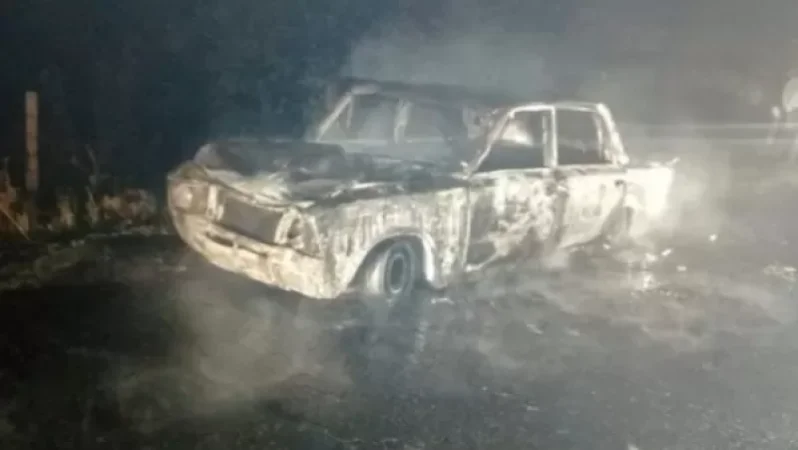 Ավտոմեքենան ամբողջությամբ այրվել է