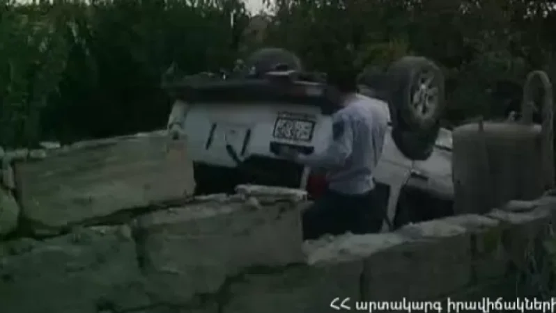 Հերթական ավտոպատահարն է տեղի ունեցել Արտաշատ-Շահումյան ճանապարհին