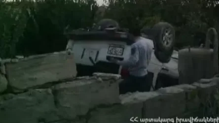 Հերթական ավտոպատահարն է տեղի ունեցել Արտաշատ-Շահումյան ճանապարհին