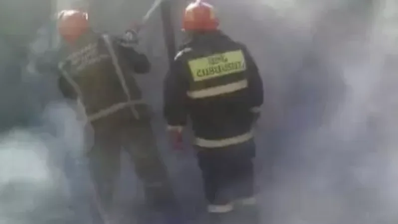 Գյուղում այրվել է տներից մեկի տանիքը. փրկարարները օգնության են հասել