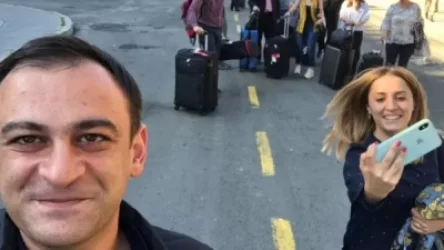 ՀՀ ԱԺ պատվիրակությունը ճամպրուկներով հայտնվել է Սերբիայի փողոցներում