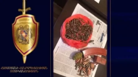 Քաղաքացին մեծ քանակությամբ զենք-զինամթերք է հանձնել (տեսանյութ)