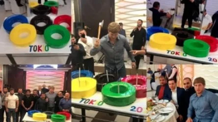 ՏԵՍԱՆՅՈՒԹ. Արթուր Ալեքսանյանը կացինով է կտրել իր ծննդյան տորթը