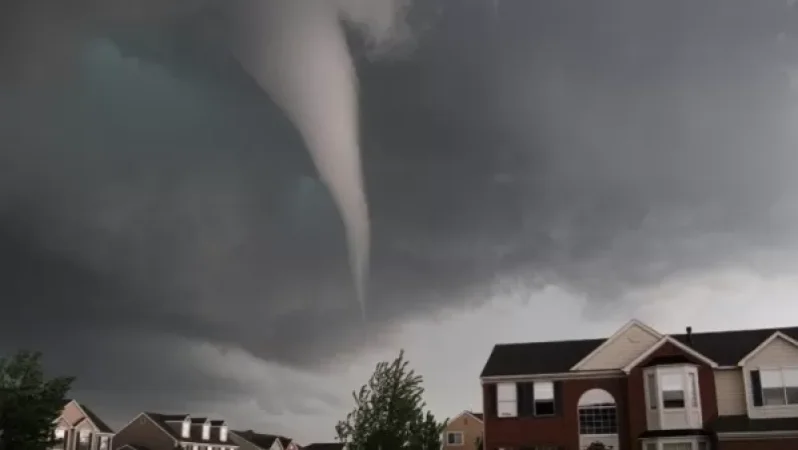 VIDEO: Tornado in Ibiza Lifts Chalet into the Air