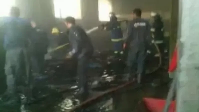 Հրդեհ «Մետալ ստիլ» պողպատյա խողովակների գործարանի տարածքում