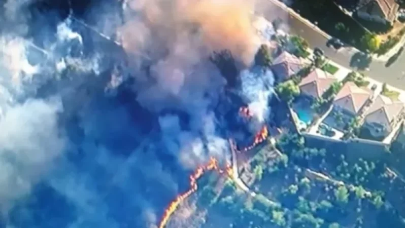 Evacuations for 40,000-50,000 Residents Due to Wildfires in California
