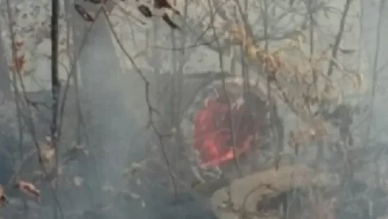 Փրկարարները մթության պատճառով դադարեցրել են հրդեհաշիջման աշխատանքները