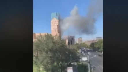 ՀՐԱՏԱՊ. ՏԵՍԱՆՅՈՒԹ. Հրդեհ` Երևանի քաղաքապետարանում