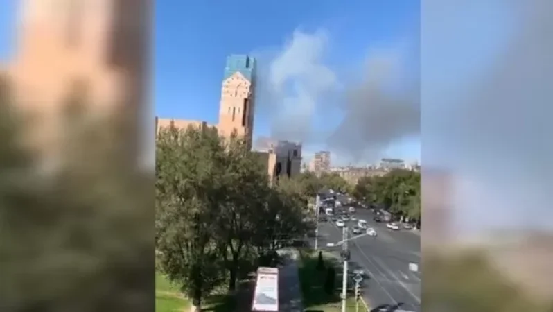 Քաղաքապետարանի տարածքում ծուխ է նկատվել. Հակոբ Կարապետյան