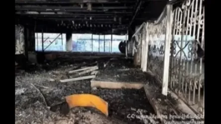 Հրդեհ է բռնկվել Սուրբ Սարգիս եկեղեցու մոտ գտնվող գետնանցումում