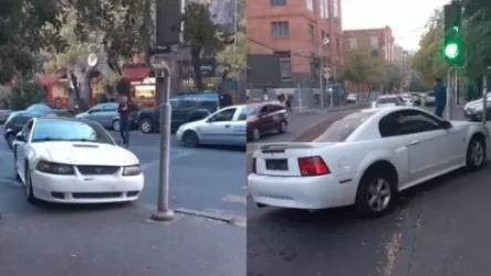 ՏԵՍԱՆՅՈՒԹ. Առանց համարանիշերի մեքենայի վարորդը չի ենթարկվել ոստիկանների պահանջներին