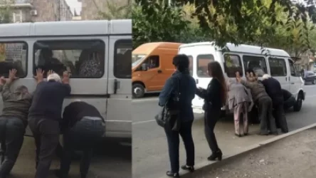 ՏԵՍԱՆՅՈՒԹ. Երևանում հերթական երթուղին են կարգի բերում քաղաքացիները