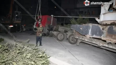 Արտակարգ դեպք Դավթաշենում. վերամբարձ կռունկը կարող էր ընկնել տան վրա