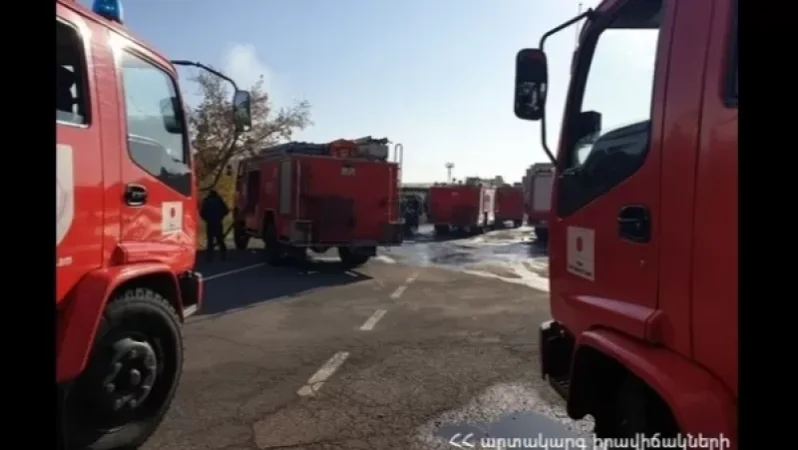 «Էրեբունի» օդանավակայանի հրդեհը մարվել է
