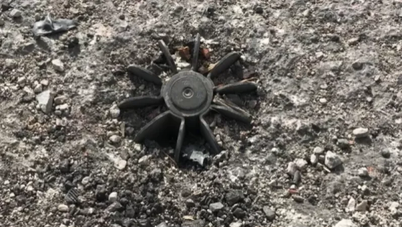 Ոսկեպար գյուղի մոտակայքում հայտնաբերվել է երկու չպայթած արկ