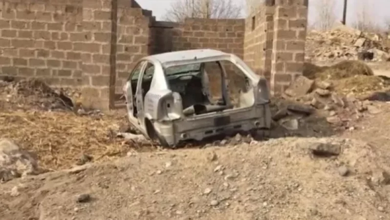 VIDEO: Mashtots Division Officers Discover Man Who Stole and Dismembered Opel