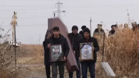 ՏԵՍԱՆՅՈՒԹ. Տեղի ունեցավ Արցախում մահացած զինծառայող Արթուր Աջամյանի հուղարկավորությունը