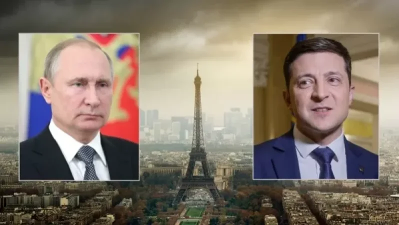Փարիզում մեկնարկել է Պուտինի և Զելենսկու հանդիպումը