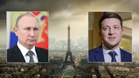 Փարիզում մեկնարկել է Պուտինի և Զելենսկու հանդիպումը