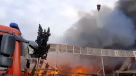 ՏԵՍԱՆՅՈՒԹ․ Բաքվում խոշոր հրդեհ է բռնկվել