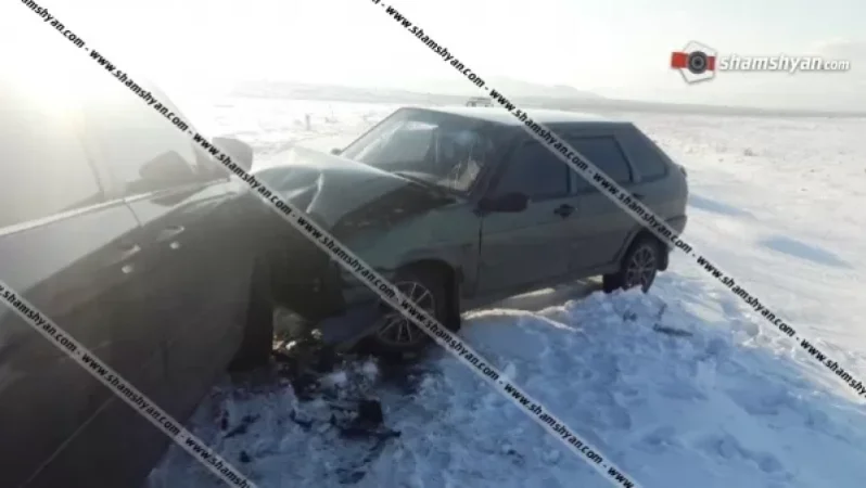 Մերկասառույցի պատճառով ավտովթար է տեղի ունեցել Գեղարքունիքի մարզում. կան վիրավորներ