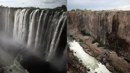 ԼՈՒՍԱՆԿԱՐՆԵՐ. Վիկտորիա ջրվեժը ցամաքել է