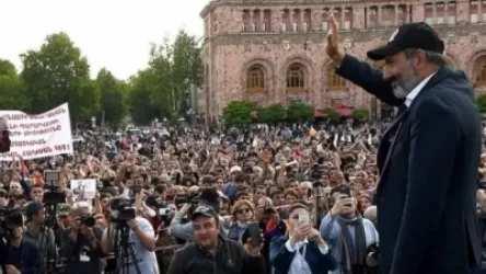 «Ժողովուրդ». Հավաք՝  ի պաշտպանոթյուն Նիկոլ Փաշինյանի