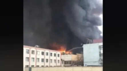 ՏԵՍԱՆՅՈՒԹ. Մոսկվայում խոշոր հրդեհ է բռնկվել. տուժել է հրշեջ