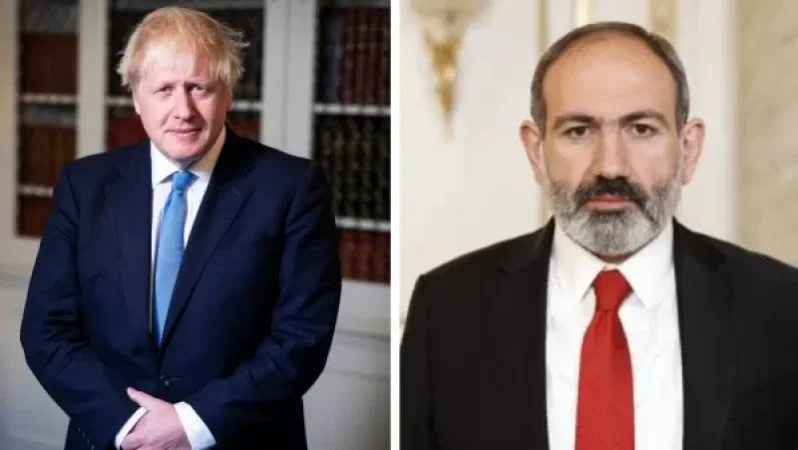 Նիկոլ Փաշինյանը շնորհավորական ուղերձ է հղել Բորիս Ջոնսոնին