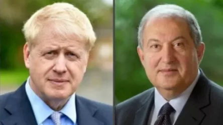 Արմեն Սարգսյանը շնորհավորական ուղերձ է հղել Բորիս Ջոնսոնին