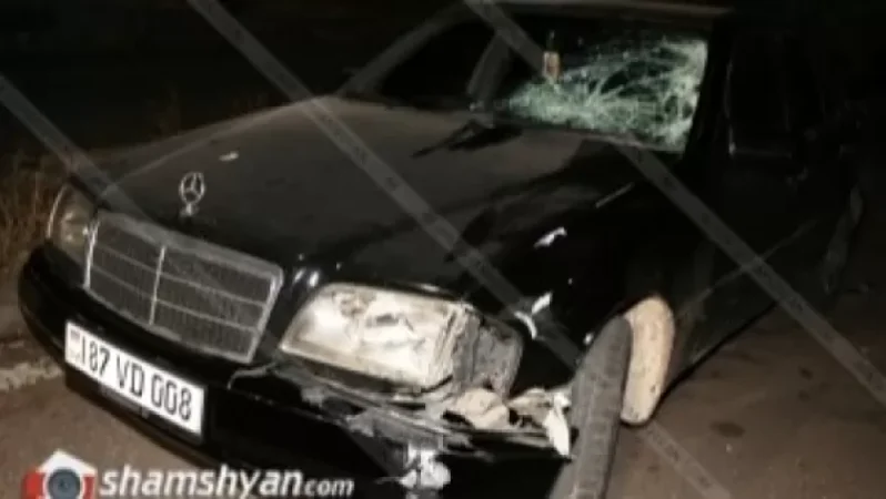 Mercedes-ի վարորդը Նոր Հաճնի կամրջի սկզբնամասում վրաերթի է ենթարկել 40-45 տարեկան տղամարդու. վերջինս մահացել է