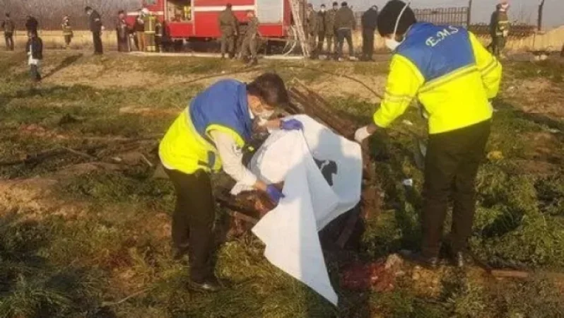 PHOTOGRAPHERS. All passengers on Ukrainian plane that crashed in Tehran are deceased