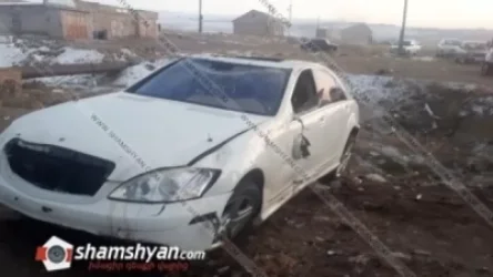 Շիրակի մարզում հարսանիքի ժամանակ վթարի է ենթարկվել հարսի և փեսայի մեքենան