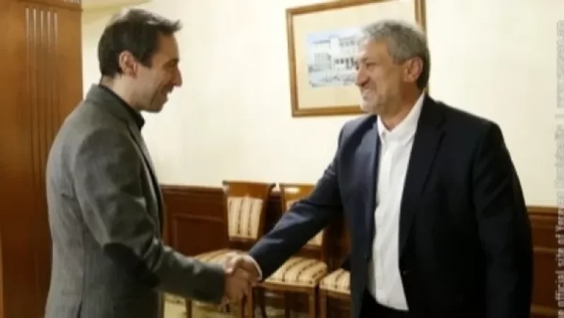 Հայկ Մարությանը հյուրընկալել է միջազգային STARMUS փառատոնի հեղինակ Գարիկ Իսրայելյանին