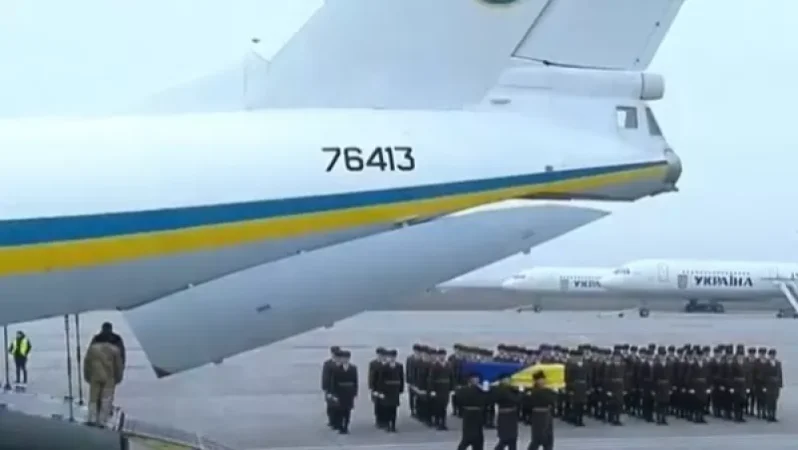 Bodies of Victims of Plane Crash in Iran Transferred to Ukraine