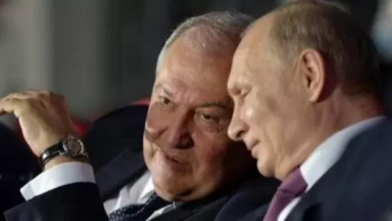 Վլադիմիր Պուտինը շնորհավորական ուղերձ է հղել ՀՀ նախագաh Արմեն Սարգսյանին