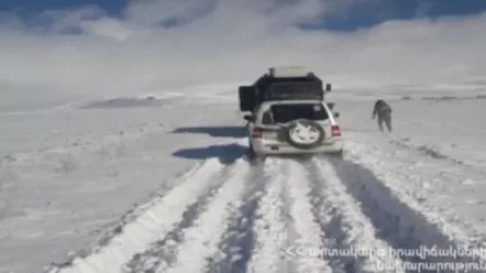 Աշոցք-Ղազանչի ավտոճանապարհին մեքենա էր արգելափակվել