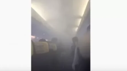 ՏԵՍԱՆՅՈՒԹ․ «Ryanair»- ի օդանավի սրահը հաշված վայրկյաններում ծխով է լցվել