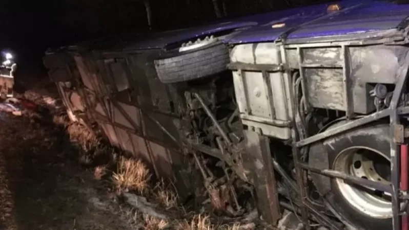 Կալուգայի շրջանում զբոսաշրջիկներ տեղափոխող ավտոբուս է վթարվել. կան վիրավորներ