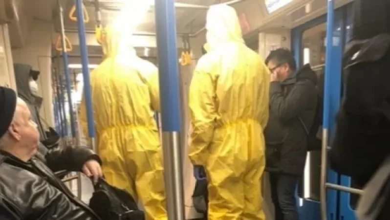 Պաշտպանիչ դիմակներով, հազացող չինացիները շրջել են Մոսկվայի մետրոյում. ղեկավարությունը դիմել է իրավապահներին