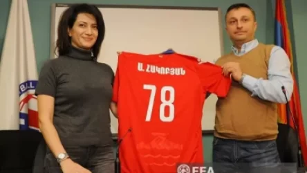 Աննա Հակոբյանն այցելել է ՀՖՖ տեխնիկական կենտրոն/ֆուտբոլի ակադեմիա