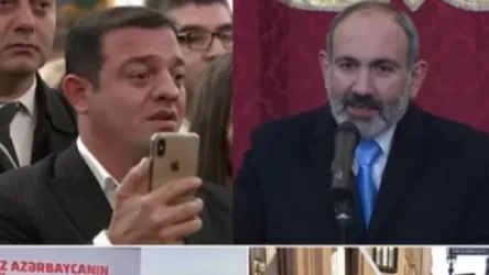 Նիկոլ Փաշինյանին հարց ուղղած ադրբեջանցի «բլոգերը» երեկ ուղեկցում էր Իլհամ Ալիևին