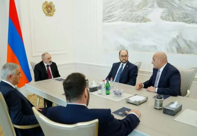 Փաշինյանն ընդունել է «ՄՏՍ Արմենիայի» ղեկավարությանը