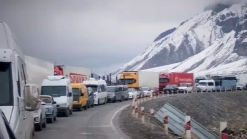 Ստեփանծմինդա-Լարս ավտոճանապարհը բեռնատարների համար փակ է