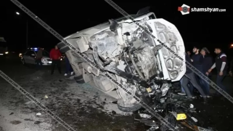 Մանրամասներ՝ Արմավիրում խոշոր ավտովթարից. պարզվել է բոլոր 12 վիրավորների ինքնությունը