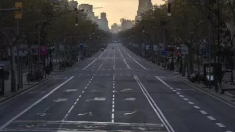 Բարսելոնան ամբողջովին դատարկ է