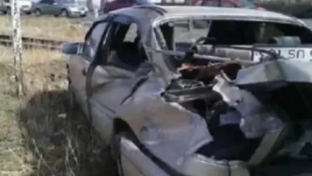 Սևանի «Հարսնաքար»-ի մոտ ավտոմեքենան բախվել է գնացքին. տուժածներ չկան