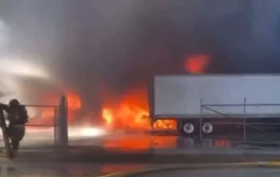 ՏԵՍԱՆՅՈՒԹ․ Խոշոր հրդեհ՝ ԱՄՆ բենզալցակայաններից մեկում․ փակել են մի քանի փողոց