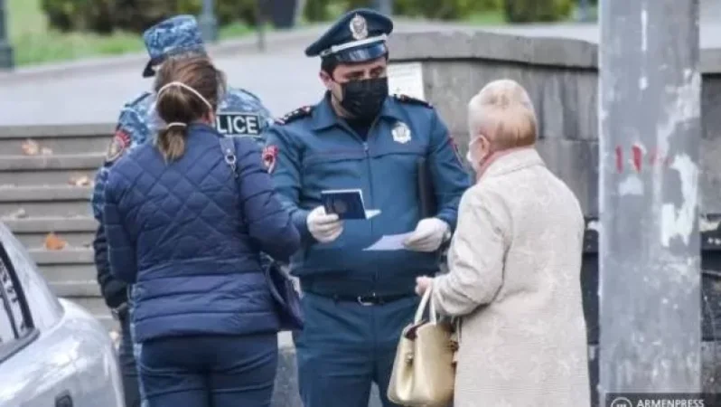 Մեկուսացման և ինքնամեկուսացման կանոնները խախտելու փաստերով կազմվել է 349 արձանագրություն